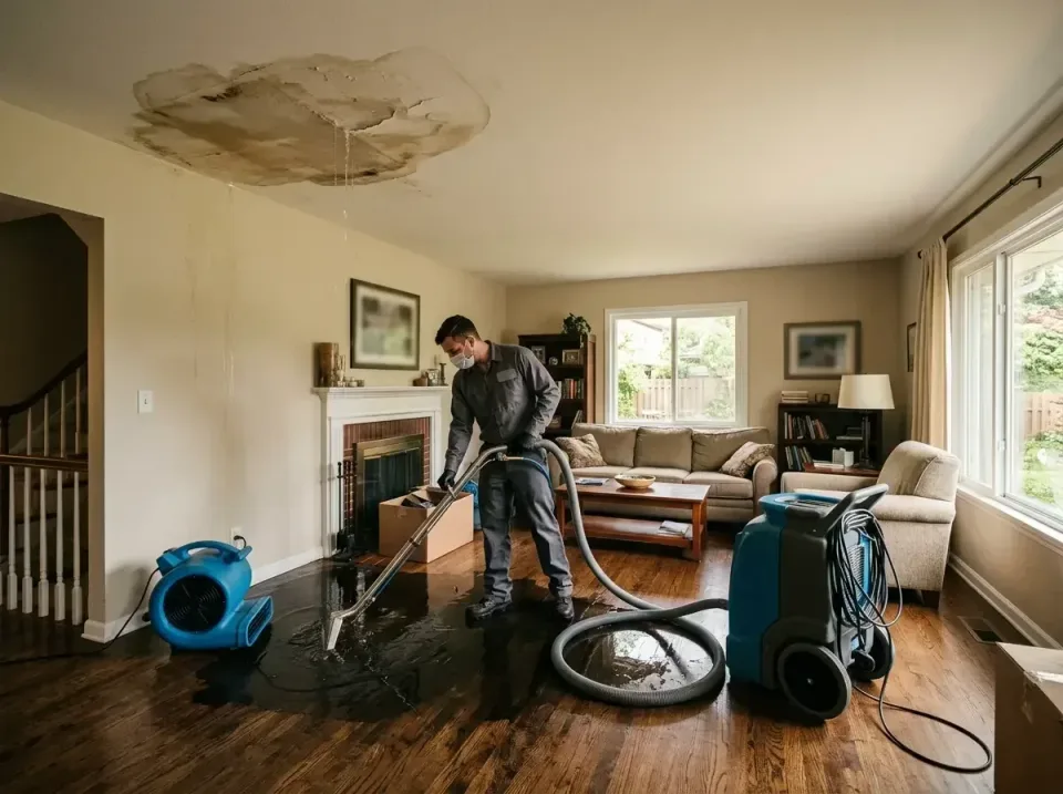 attic-pipe-burst-ceiling-drip-008 — frequently asked questions, Water Damage Restoration & Carpet Care in Cameron Park, CA
